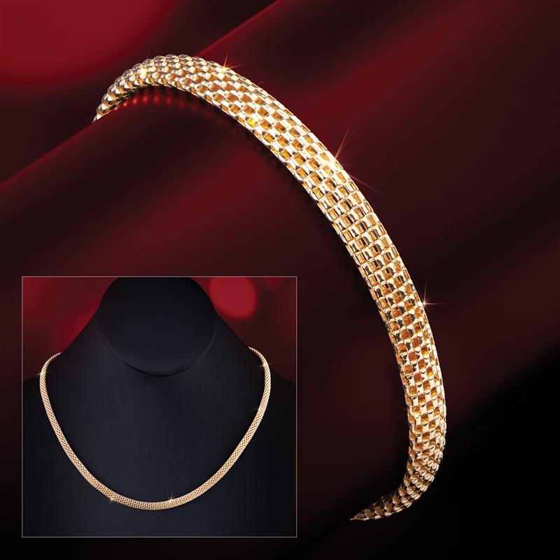 Italian-Made Maglia Necklace & Bracelet